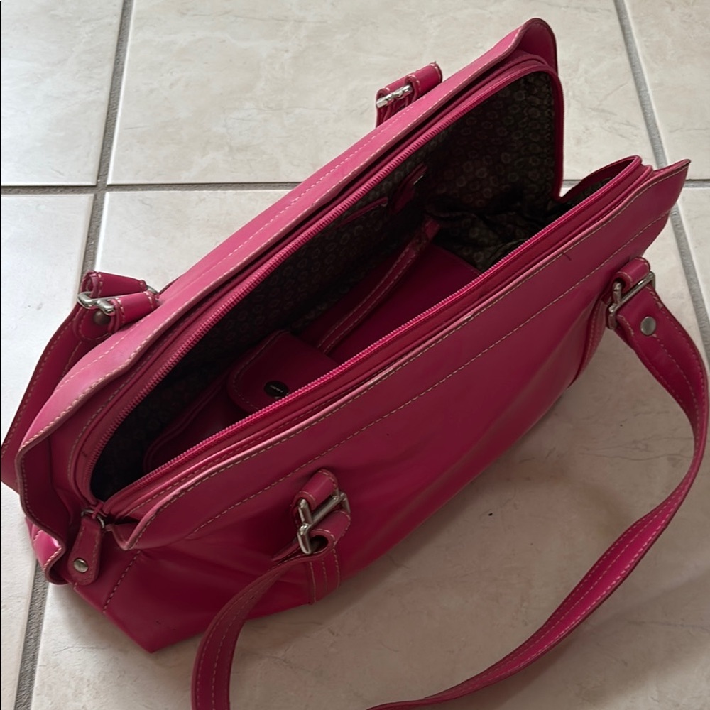 Nine West Vibrant Pink Shoulder Bag - Picture 2 of 6